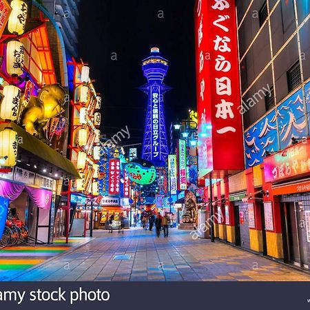 Airbnb Licensed Namba Dotonbori 1Min Max 6Pax Osaka Exterior photo
